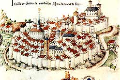 Plan médiéval de Montbrison